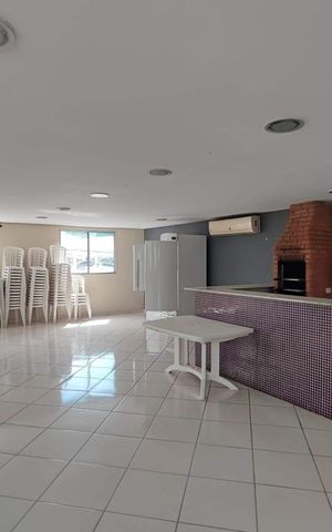 Apartamento à venda com 45m², 2 quartos e 1 vaga Apartamento à venda com 45m², 2 quartos e 1 vagaÁrea comum - Salão de festas
