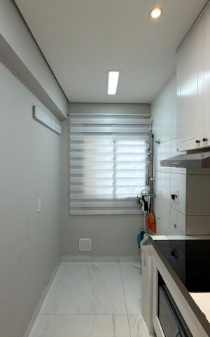 Apartamento à venda com 42m², 2 quartos e 1 vaga Apartamento à venda com 42m², 2 quartos e 1 vagaCozinha e Área de Serviço