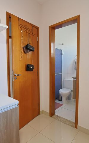 Casa de condomínio à venda com 70m², 2 quartos e 1 vagaQuarto 2