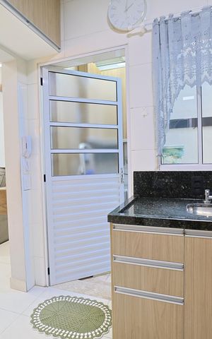 Casa de condomínio à venda com 70m², 2 quartos e 1 vagaCozinha