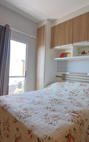 Casa de condomínio à venda com 70m², 2 quartos e 1 vagaQuarto 1