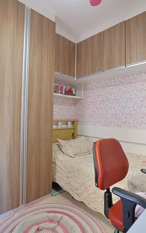 Casa de condomínio à venda com 70m², 2 quartos e 1 vagaQuarto 2