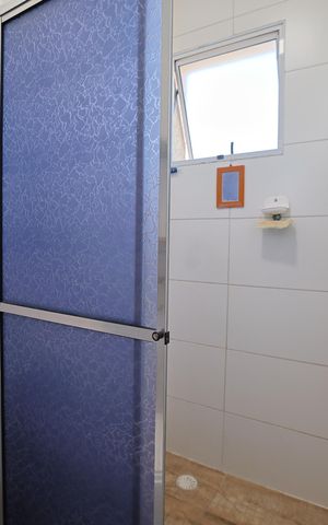 Casa de condomínio à venda com 70m², 2 quartos e 1 vagaBanheiro do Quarto 1