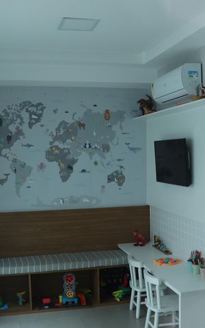 Apartamento para alugar com 75m², 2 quartos e 2 vagasÁrea comum - Brinquedoteca
