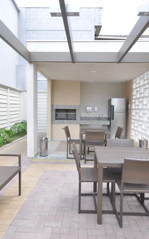 Apartamento para alugar com 37m², 1 quarto e sem vagaÁrea comum - Churrasqueira