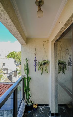 Apartamento à venda com 176m², 3 quartos e 2 vagasVaranda da sala