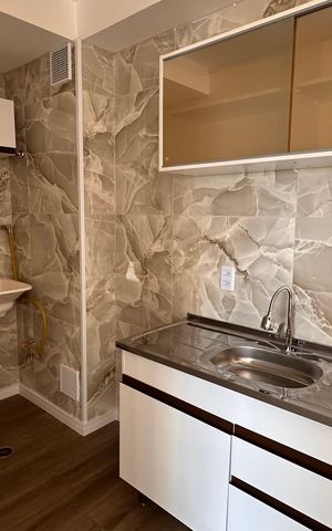Apartamento para alugar com 33m², 2 quartos e sem vaga