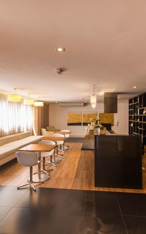 Apartamento para alugar com 122m², 2 quartos e 2 vagasÁrea comum - Salão de festas