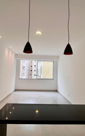 Studio à venda com 38m², 1 quarto e sem vaga