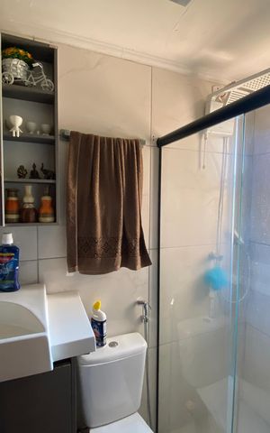 Apartamento para alugar com 52m², 2 quartos e 1 vagaBanheiro