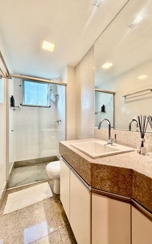 Apartamento à venda com 115m², 3 quartos e 2 vagasbanheiro 1