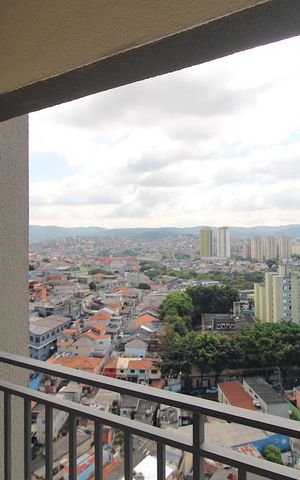 Apartamento para alugar com 50m², 2 quartos e 1 vagaSala / Cozinha - varanda