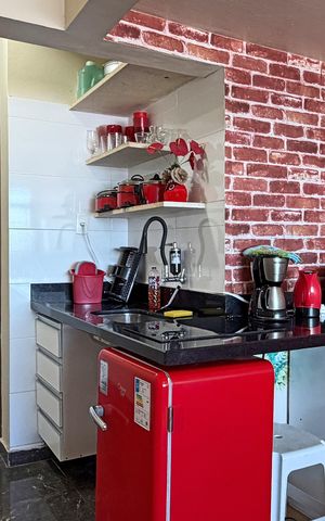 Studio para alugar com 30m², 1 quarto e sem vagaCozinha