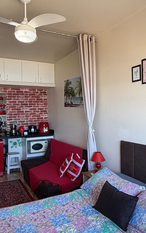 Studio para alugar com 30m², 1 quarto e sem vagaSala/Quarto