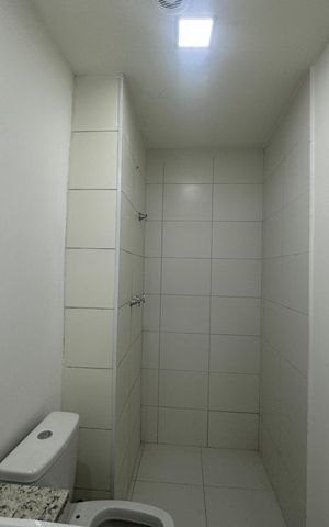 Apartamento para alugar com 55m², 2 quartos e 2 vagas Apartamento para alugar com 55m², 2 quartos e 2 vagasBanheiro da Suíte