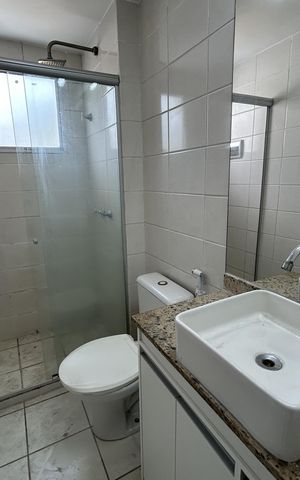 Apartamento para alugar com 80m², 2 quartos e sem vagaBanheiro