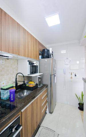 Apartamento à venda com 48m², 2 quartos e 1 vagaCozinha