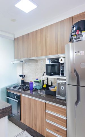 Apartamento à venda com 48m², 2 quartos e 1 vagaCozinha