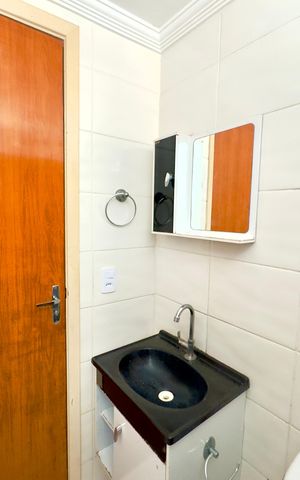 Apartamento para alugar com 45m², 2 quartos e sem vaga Apartamento para alugar com 45m², 2 quartos e sem vagaBanheiro