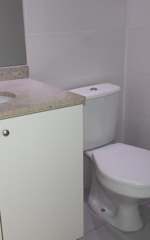 Apartamento para alugar com 60m², 2 quartos e 1 vagaBanheiro quarto 1