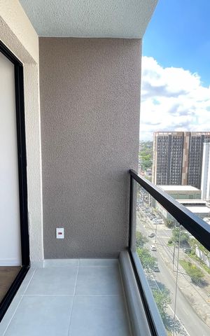 Apartamento para alugar com 39m², 1 quarto e sem vaga Apartamento para alugar com 39m², 1 quarto e sem vagaVaranda