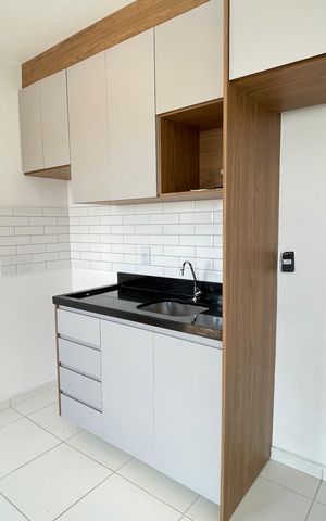 Apartamento para alugar com 37m², 1 quarto e sem vaga Apartamento para alugar com 37m², 1 quarto e sem vagaCozinha