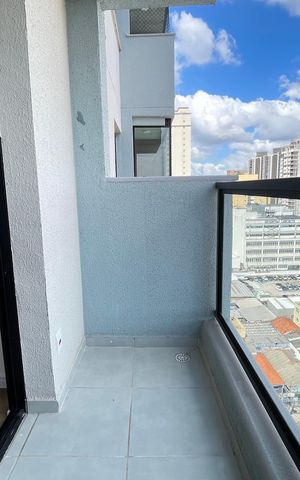 Apartamento para alugar com 31m², 1 quarto e sem vaga Apartamento para alugar com 31m², 1 quarto e sem vagaVaranda