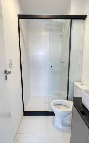 Apartamento para alugar com 31m², 1 quarto e sem vaga Apartamento para alugar com 31m², 1 quarto e sem vagaBanheiro