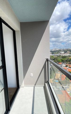 Apartamento para alugar com 34m², 1 quarto e sem vaga Apartamento para alugar com 34m², 1 quarto e sem vagaVaranda