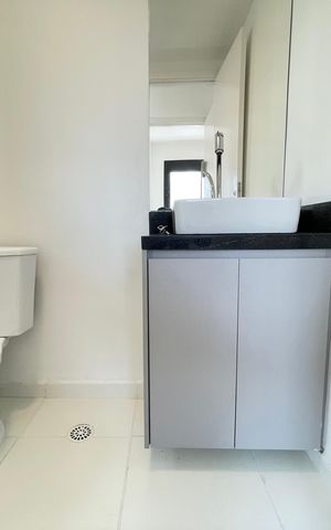 Apartamento para alugar com 34m², 1 quarto e sem vaga Apartamento para alugar com 34m², 1 quarto e sem vagaBanheiro
