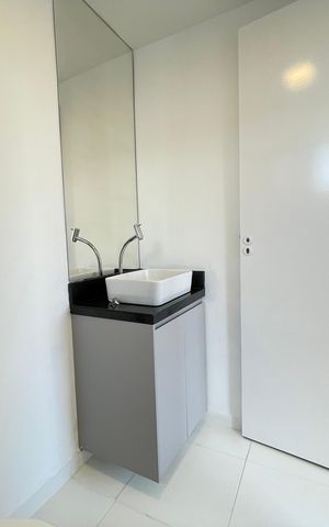 Apartamento para alugar com 34m², 1 quarto e sem vaga Apartamento para alugar com 34m², 1 quarto e sem vagaBanheiro