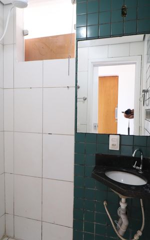 Apartamento para alugar com 44m², 1 quarto e 1 vagaBanheiro