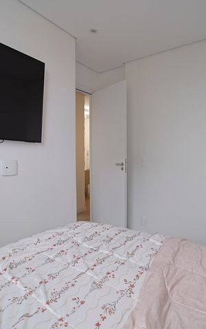 Apartamento para alugar com 42m², 2 quartos e 1 vagaQuarto 2