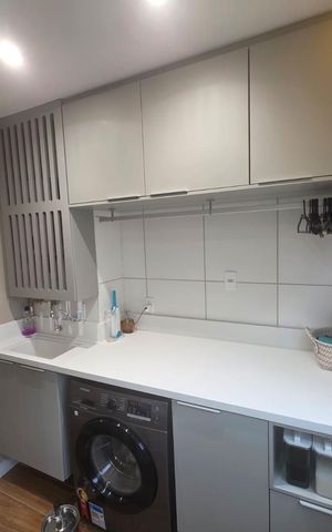 Apartamento à venda com 62m², 3 quartos e 1 vaga Apartamento à venda com 62m², 3 quartos e 1 vagaÁrea de serviço