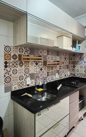 Apartamento à venda com 60m², 2 quartos e 1 vaga Apartamento à venda com 60m², 2 quartos e 1 vagacozinha