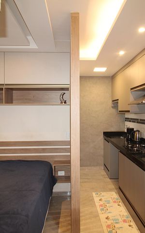 Studio à venda com 26m², 1 quarto e sem vagaStudio