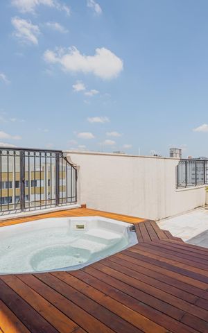 Studio para alugar com 34m², 1 quarto e 1 vagaPiscina