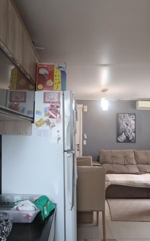 Apartamento à venda com 41m², 2 quartos e 1 vagaCozinha e Área de Serviço