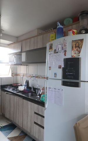Apartamento à venda com 41m², 2 quartos e 1 vagaCozinha e Área de Serviço