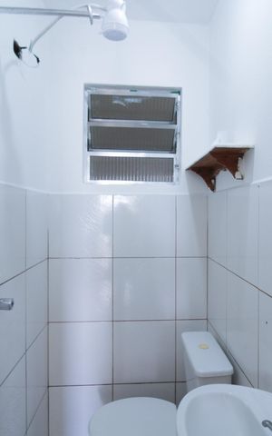 Casa para alugar com 45m², 1 quarto e sem vagaBanheiro