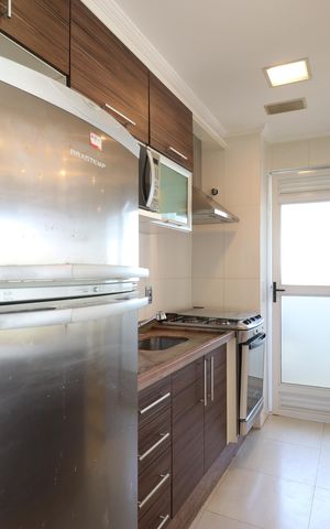 Apartamento para alugar com 49m², 2 quartos e 1 vagaCozinha e Área de serviço 