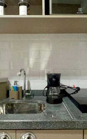 Studio para alugar com 27m², 1 quarto e sem vaga Studio para alugar com 27m², 1 quarto e sem vagaCozinha