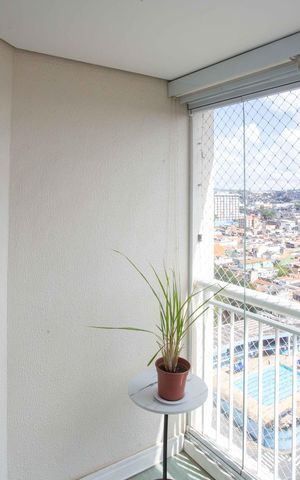 Apartamento para alugar com 63m², 3 quartos e 1 vagaVaranda da Sala