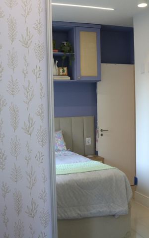 Apartamento à venda com 57m², 2 quartos e 1 vagaQuarto 1