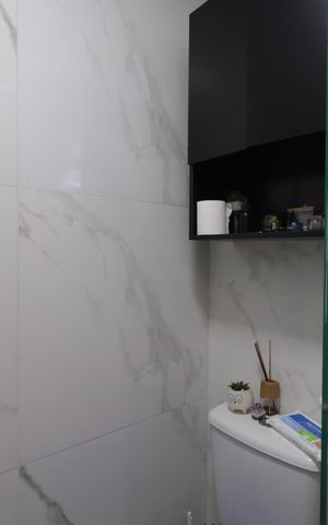 Apartamento à venda com 62m², 3 quartos e 2 vagasBanheiro Social