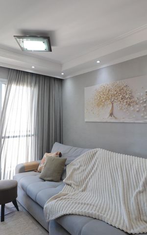 Apartamento à venda com 62m², 3 quartos e 2 vagasSala