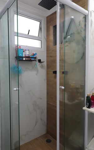 Apartamento à venda com 62m², 3 quartos e 2 vagasBanheiro Social