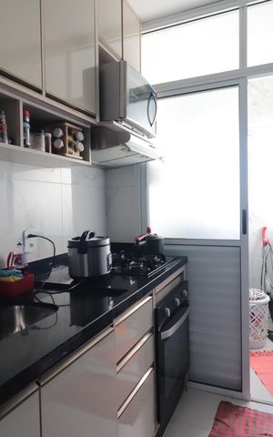 Apartamento à venda com 62m², 3 quartos e 2 vagasCozinha