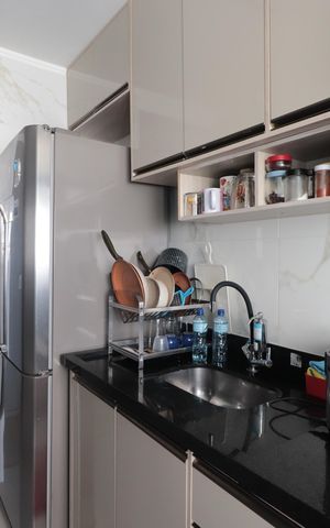 Apartamento à venda com 62m², 3 quartos e 2 vagasCozinha