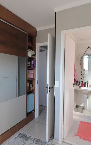 Apartamento à venda com 62m², 3 quartos e 2 vagasQuarto Suíte